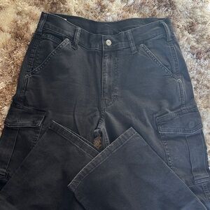 GAP Black Cargo Jeans